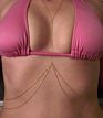 Body Belly Waist Chain Bikini Beach Harness Double Layer Body Chains